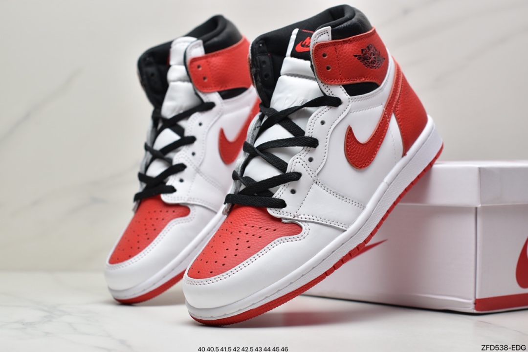 280 Air Jordan 1 “Obsidian”白红纯原555088-161