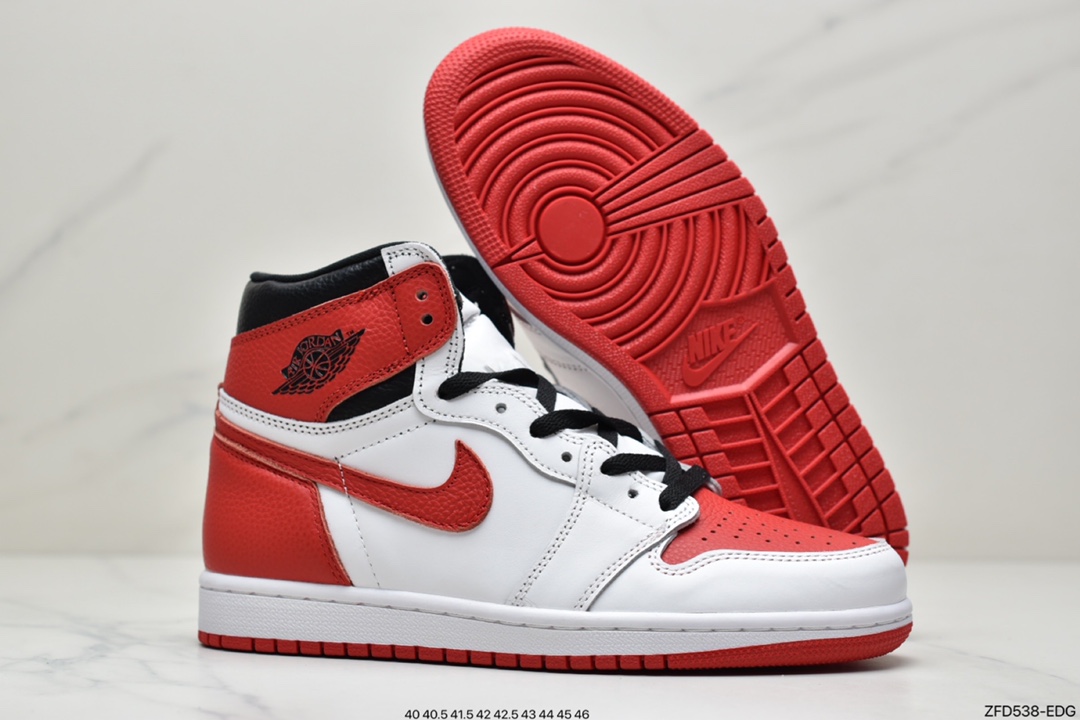 280 Air Jordan 1 “Obsidian”白红纯原555088-161