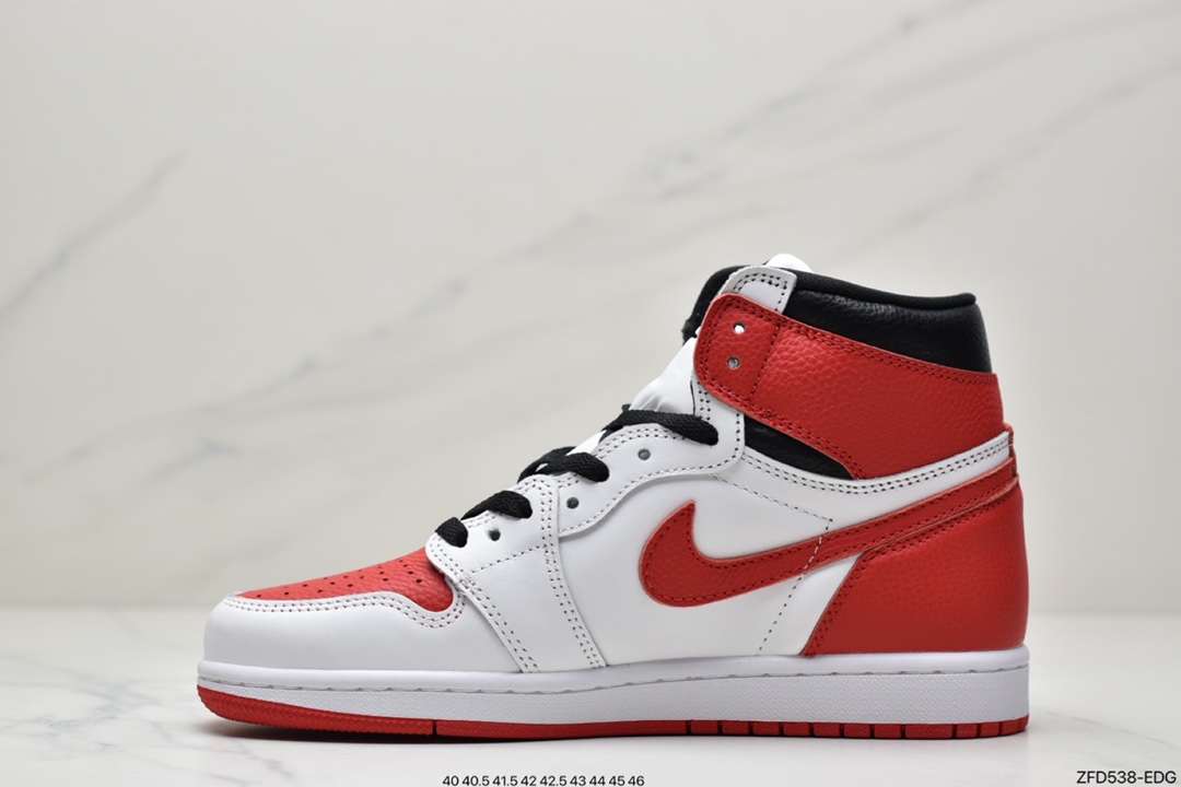 280 Air Jordan 1 “Obsidian”白红纯原555088-161