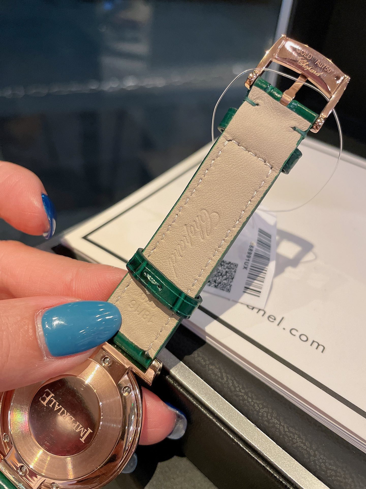 Luxurious Chopard Imperiale Class: Episode 456435 – Schwartz Crystal Drill, American Luxury Style - 图片 8