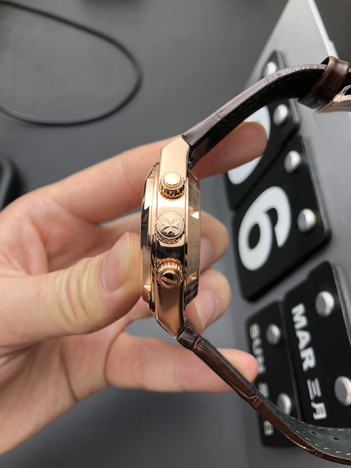 Vacheron Constantin 8F 纵横四海定做包金