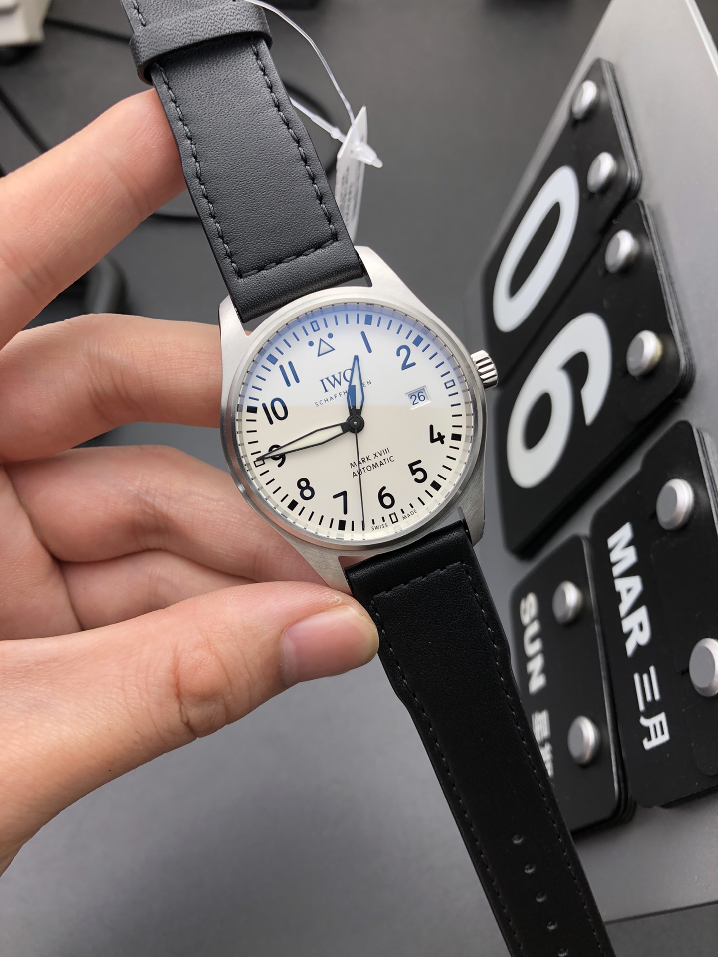 IWC V7 白面马克十八
