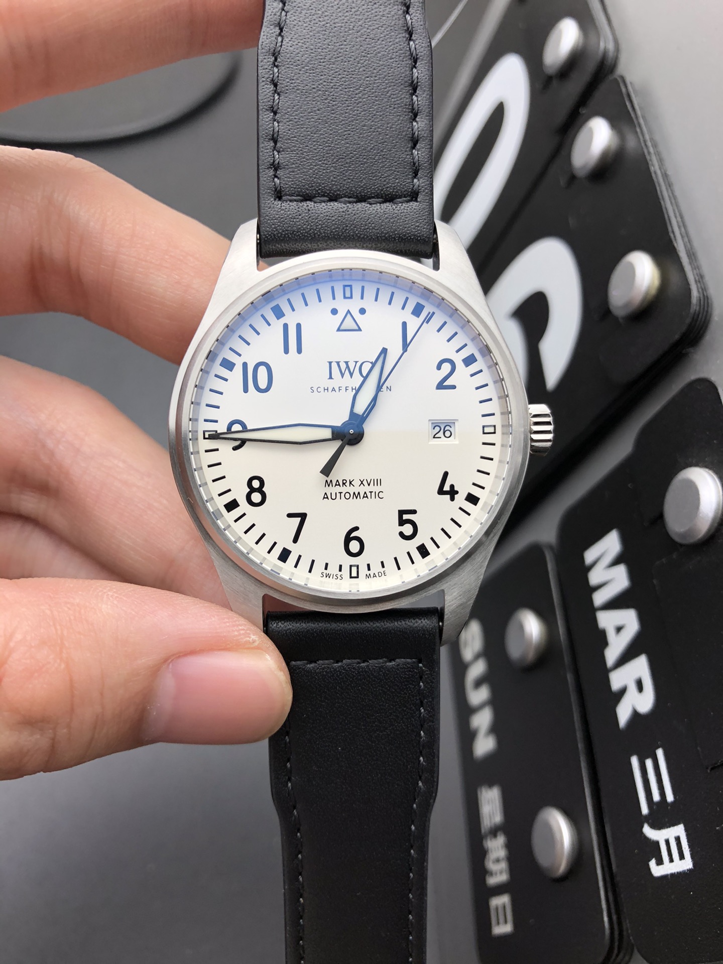 IWC V7 白面马克十八