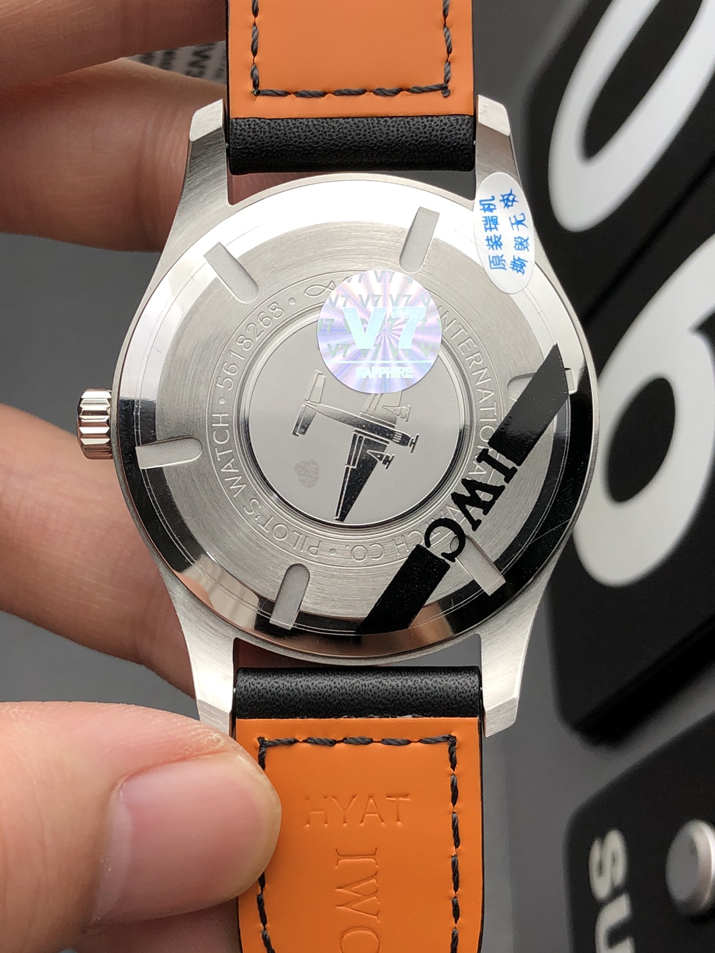 IWC V7 白面马克十八