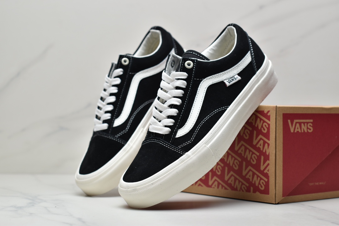 VANS Old Skool fashion all-match wear-resistant non-slip low-top vulcanized sole canvas shoes