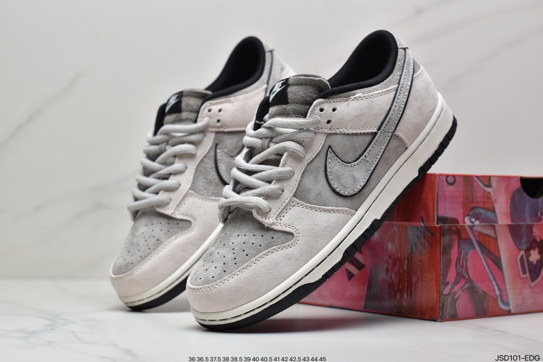 200 Otomo Katsuhiro x Nike SB Dunk Low”Steamboy OST”扣篮系列低帮休闲运动滑板板鞋“麂皮碳黑灰深棕”LF0039-003