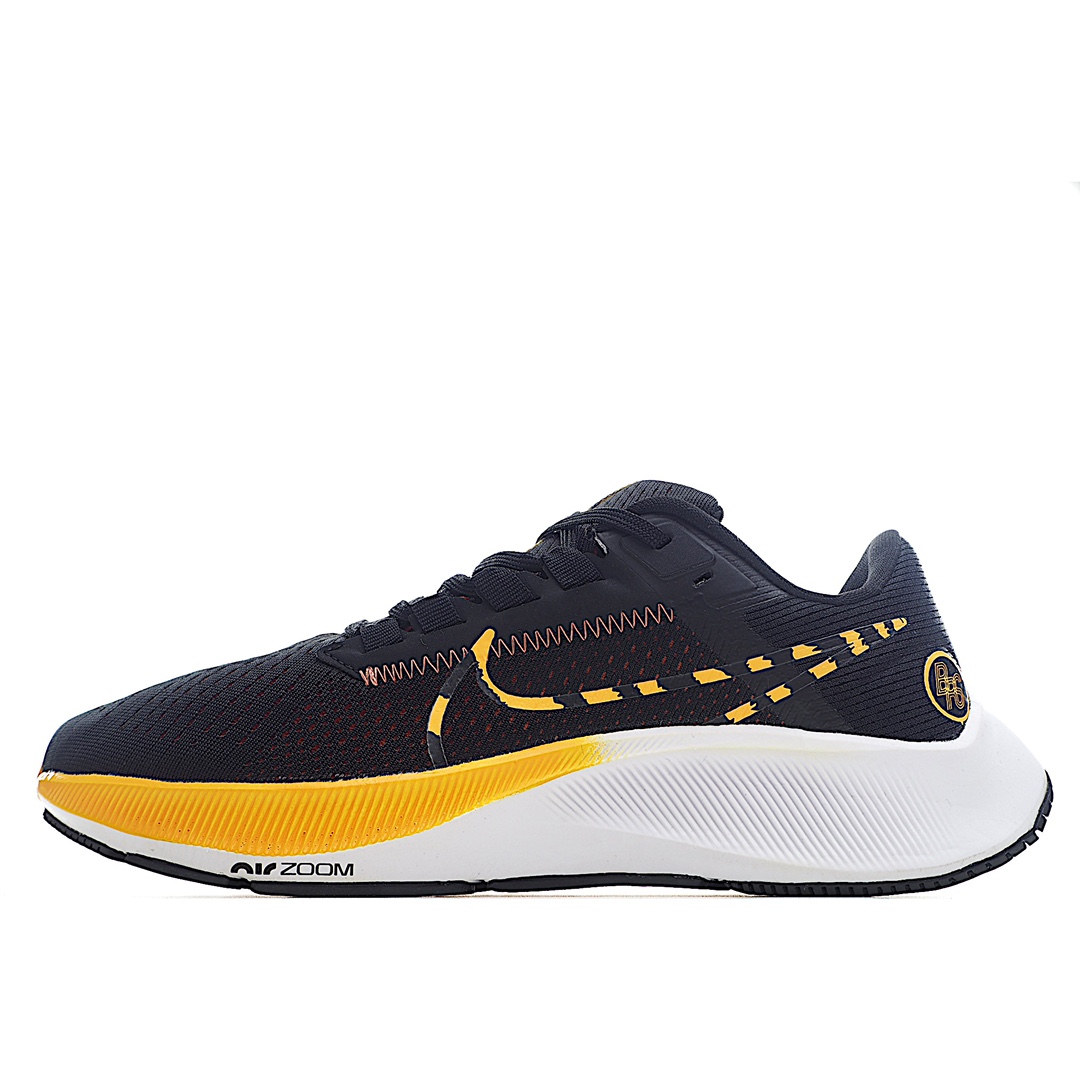 G5 NK Air Zoom Pegasus 38 针织透气 登月38代兼顾迅疾外观和稳固脚感，后跟覆面和中足动态支撑巧妙融合，缔造稳定顺畅的迈步体验