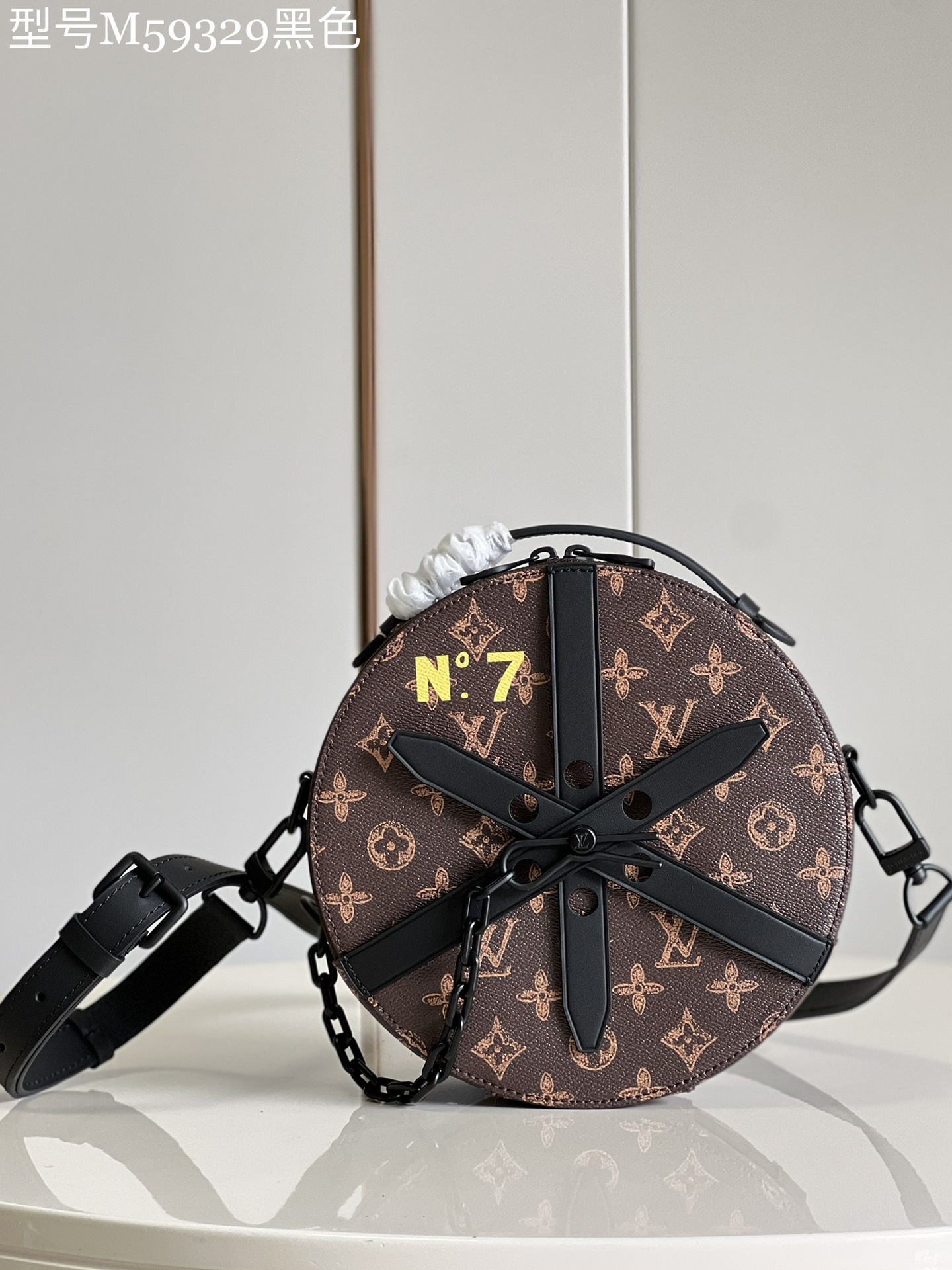 Louis Vuitton LV Wheel Box Bags Handbags Black Monogram Canvas Spring/Summer Collection M59329