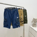 Aape Knockoff
 Clothing Shorts Blue Dark Green Khaki Unisex