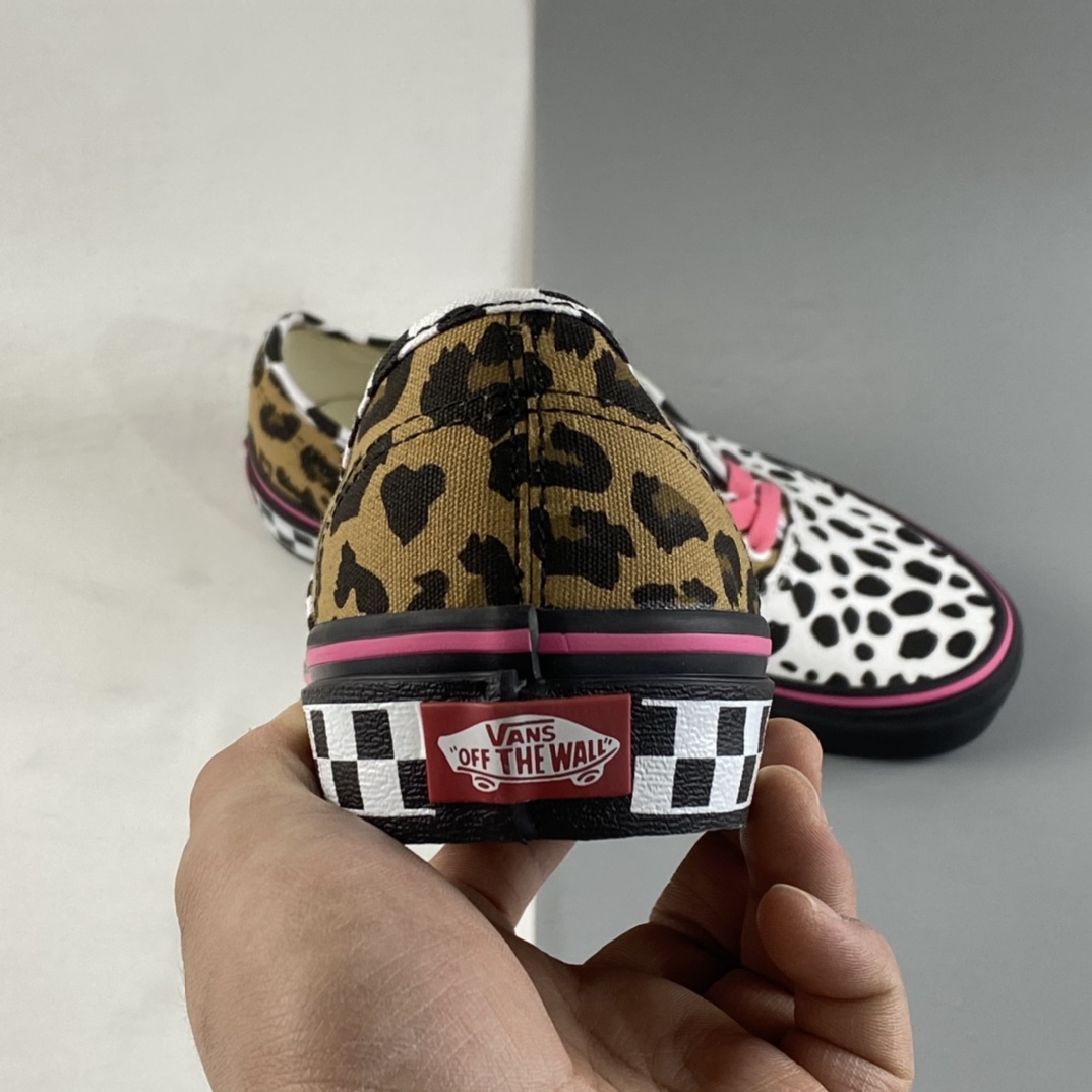 Vans Authentic Leopard Print Custom Explosive Low-Top Sneakers VN0A4BV5VBR