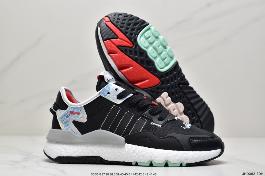 Adidas Nite Jogger Winterized Retro Casual Sports Running Shoes FW4394