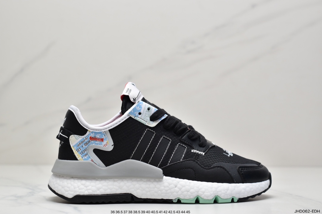 Adidas Nite Jogger Winterized Retro Casual Sports Running Shoes FW4394