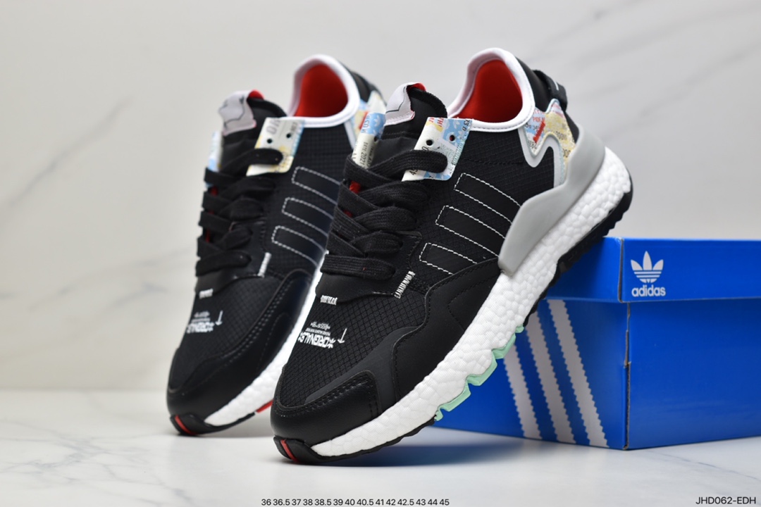 Adidas Nite Jogger Winterized Retro Casual Sports Running Shoes FW4394