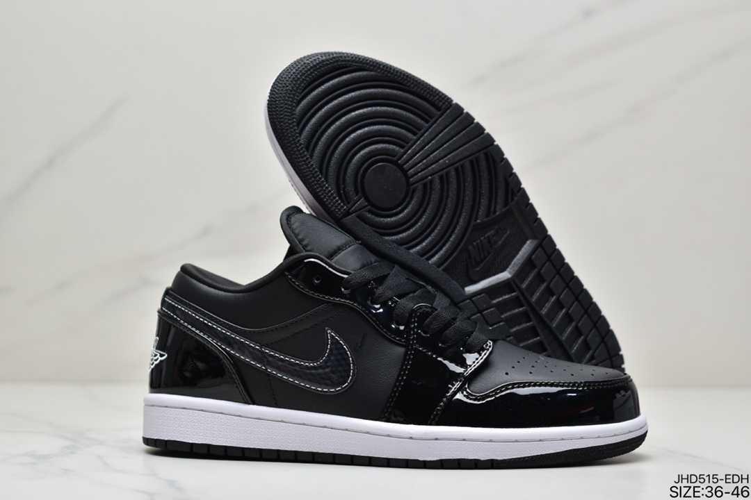 Air Jordan 1 Low Black and White Patent Leather All Star Joe 1 Low DD1650-001-Top High Quatity Cheap Sneakers Fashion Clothing Clothes Bags handbags Shoes of all Brand wholesale With The best Quality And Beautiful Price from China Factory Chinese suppliers wholesaler seller Air Jordan 1 Low Black and White Patent Leather All Star Joe 1 Low DD1650-001