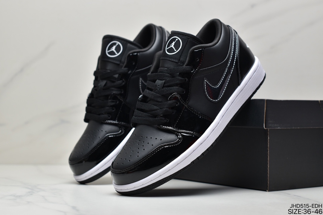 Air Jordan 1 Low Black and White Patent Leather All Star Joe 1 Low DD1650-001-Top High Quatity Cheap Sneakers Fashion Clothing Clothes Bags handbags Shoes of all Brand wholesale With The best Quality And Beautiful Price from China Factory Chinese suppliers wholesaler seller Air Jordan 1 Low Black and White Patent Leather All Star Joe 1 Low DD1650-001