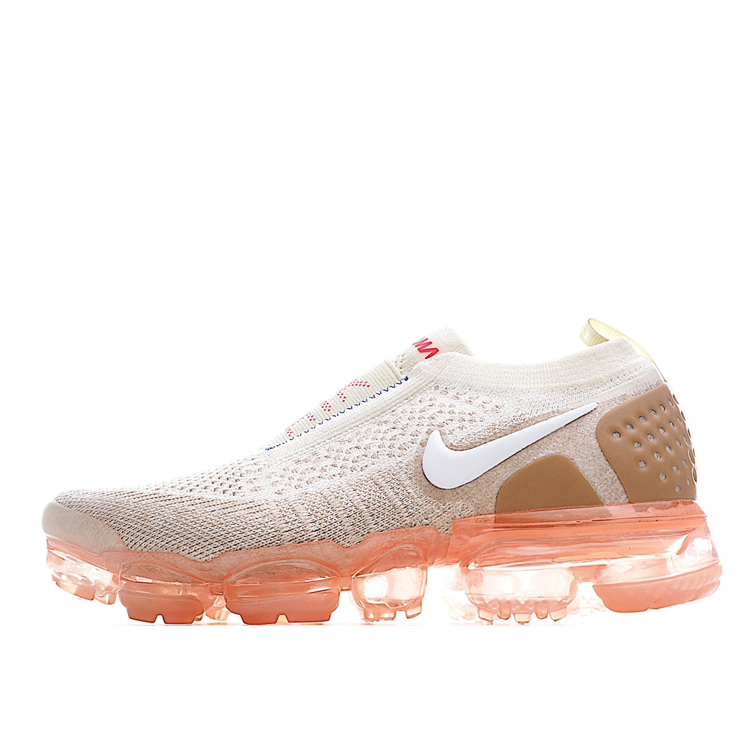 G5 耐克Nike Air VaporMax Flyknit 2.0 二‮大代‬气垫套脚绑带‮搭百‬慢跑鞋 免系鞋带 进‮针口‬织‮台机‬打造‮挺坚‬鞋面 公‮原司‬底气垫 正品同‮工源‬艺