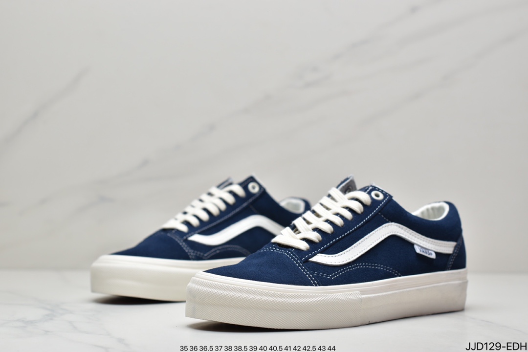 VANS Old Skool fashion all-match wear-resistant non-slip low-top vulcanized sole canvas shoes