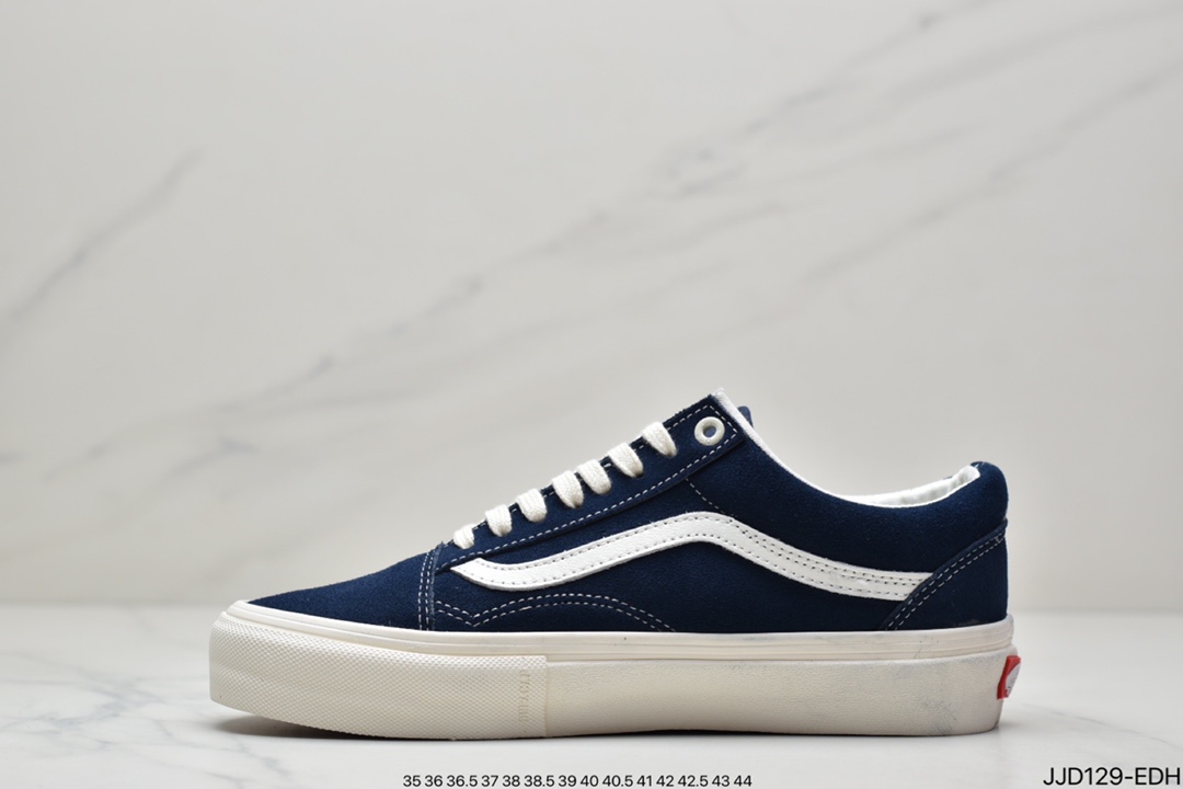 VANS Old Skool fashion all-match wear-resistant non-slip low-top vulcanized sole canvas shoes