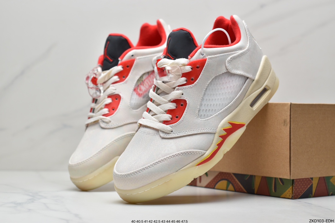 Jordan 5 Retro Low ”Chinese New Year” DD2240-100-Top High Quatity Cheap Sneakers Fashion Clothing Clothes Bags handbags Shoes of all Brand wholesale With The best Quality And Beautiful Price from China Factory Chinese suppliers wholesaler seller Jordan 5 Retro Low ”Chinese New Year” DD2240-100