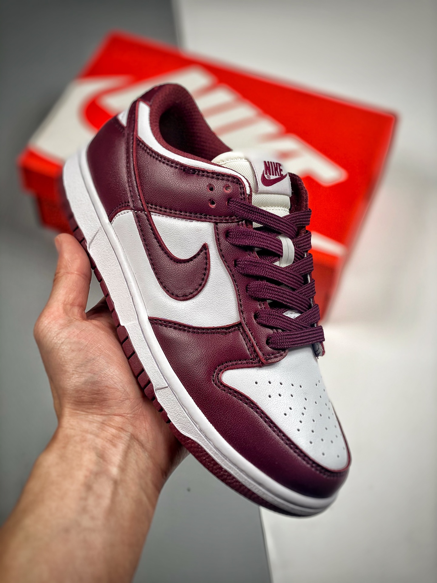 Nk Dunk SB Low Wine Red Large Factory Pure Original Product Real Photo First Release Original Top Layer Material Exclus…