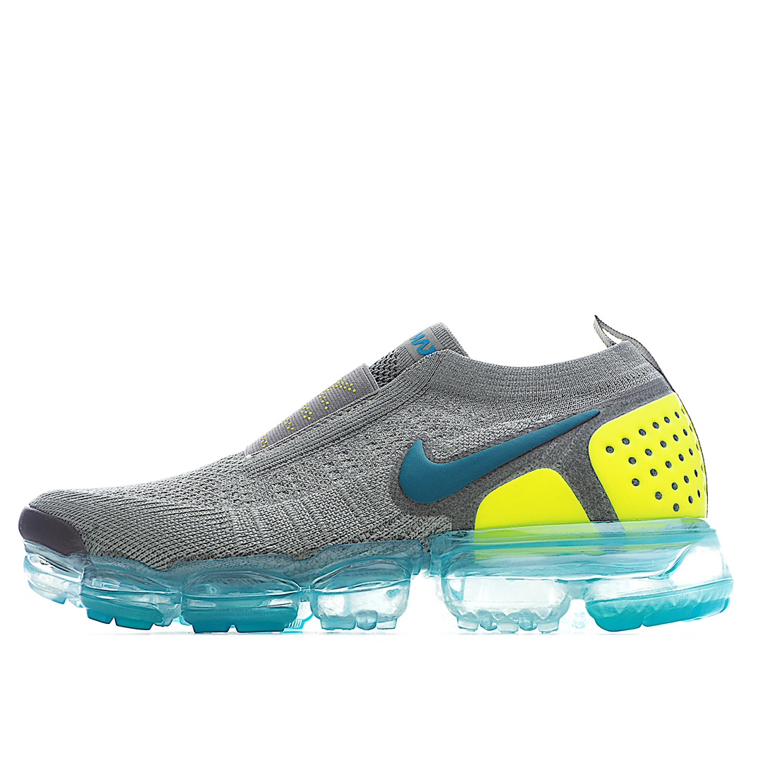 G5 耐克Nike Air VaporMax Flyknit 2.0 二‮大代‬气垫套脚绑带‮搭百‬慢跑鞋 免系鞋带 进‮针口‬织‮台机‬打造‮挺坚‬鞋面 公‮原司‬底气垫 正品同‮工源‬艺