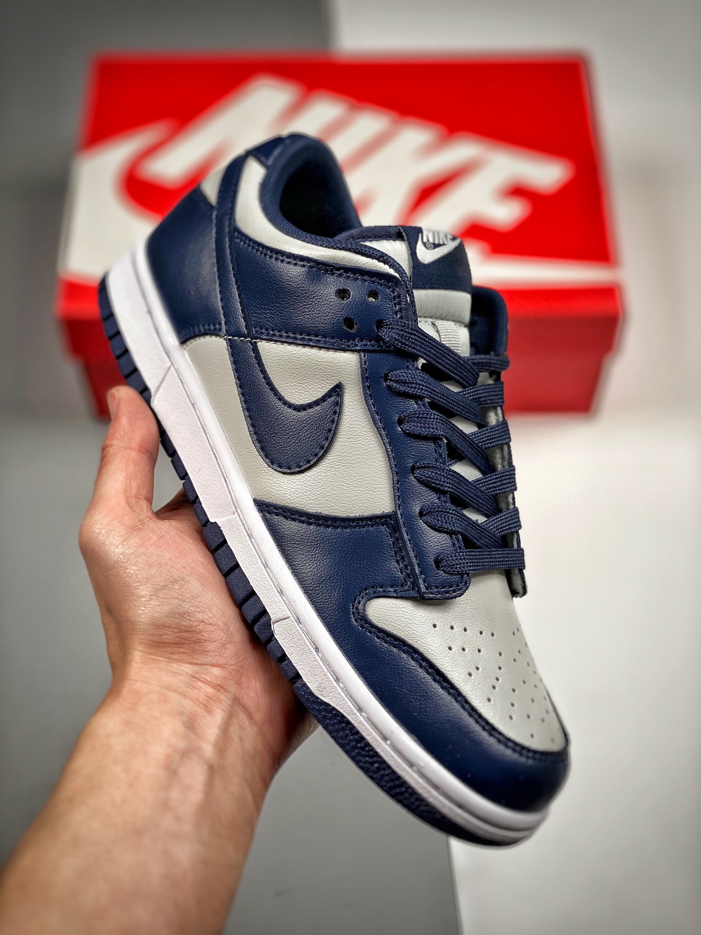 Nk Dunk SB Low Gray/Blue Georgetown Best Value Choice Real Photo First Release Original Top Layer Material Exclusive La…