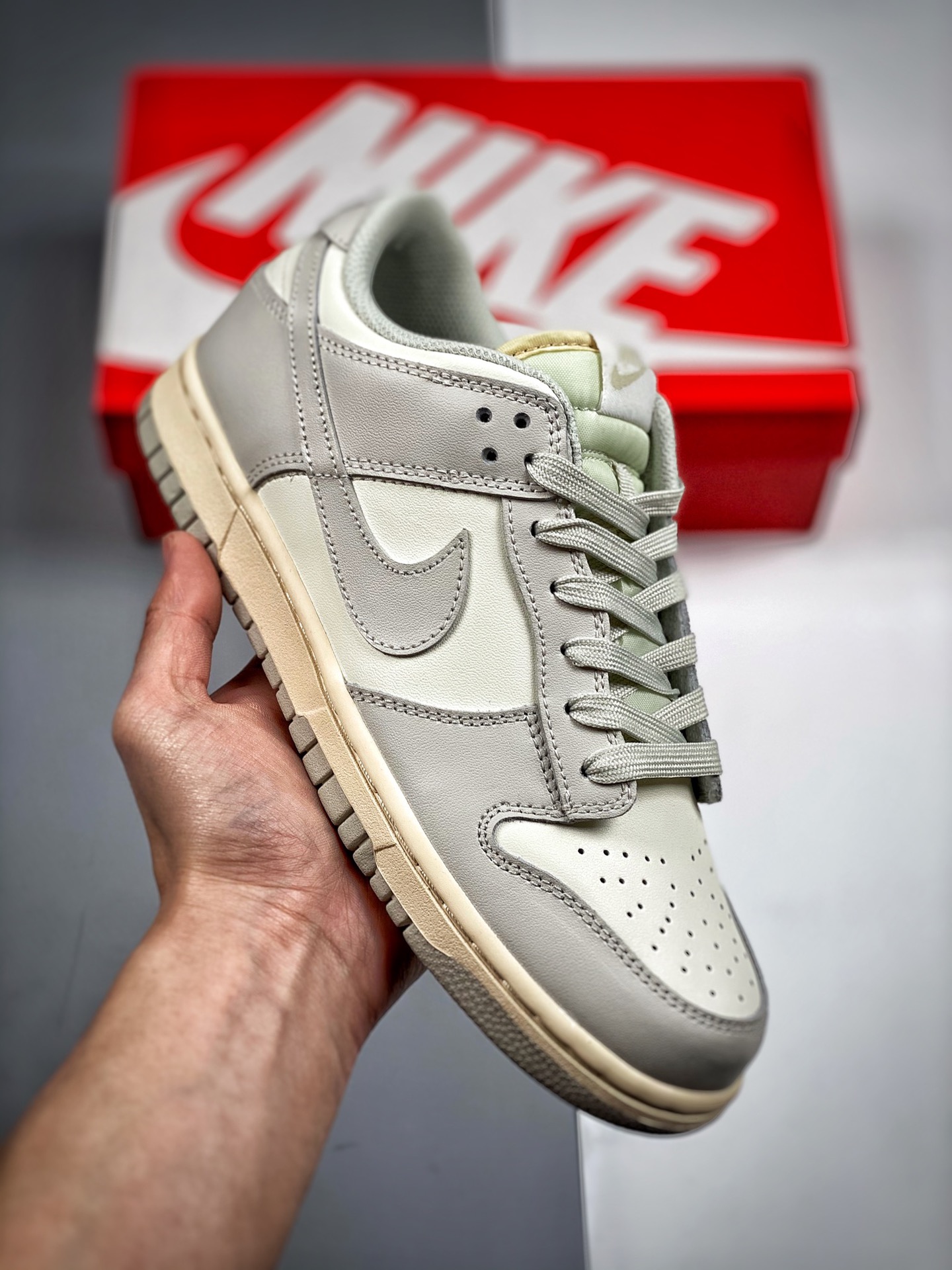 Nk Dunk SB Low Hueso Blanco Mejor relación calidad-precio Fotos reales primer lanzamiento Material de capa superior ori…