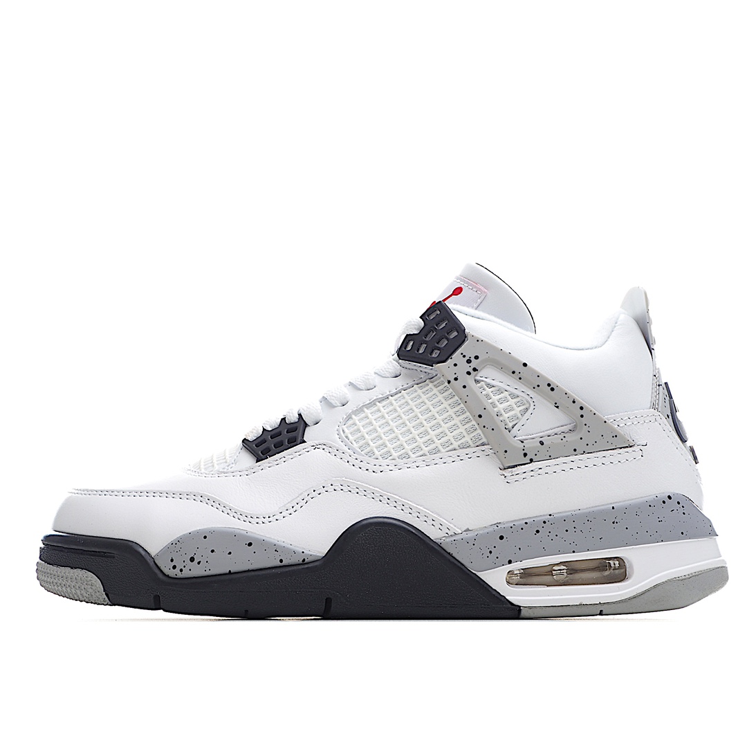 J5 原装级别 Air Jordan 4 Retro OG 迈克尔·乔丹AJ4代 白水泥