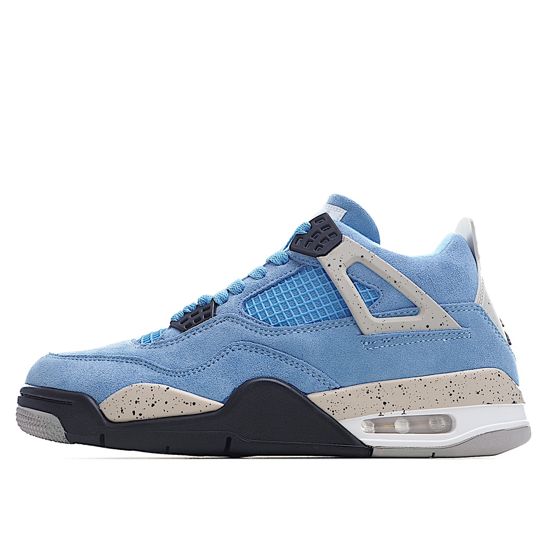 J5 原装级别 Air Jordan 4 “University Blue” 大学蓝