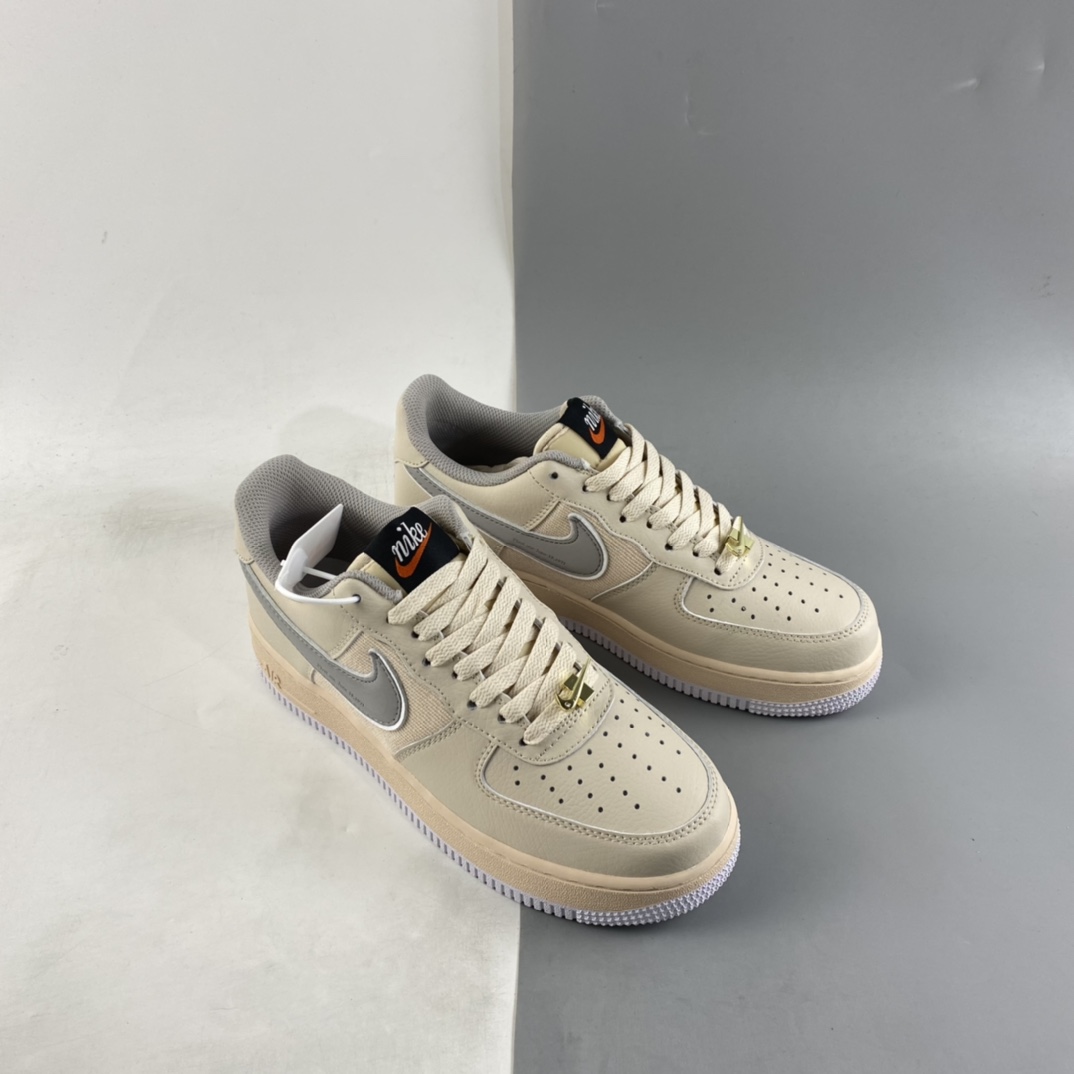 P220 NIKE Air Force 1’07 Low 米黄配色 空军一号3M反板鞋 DJ7015-991