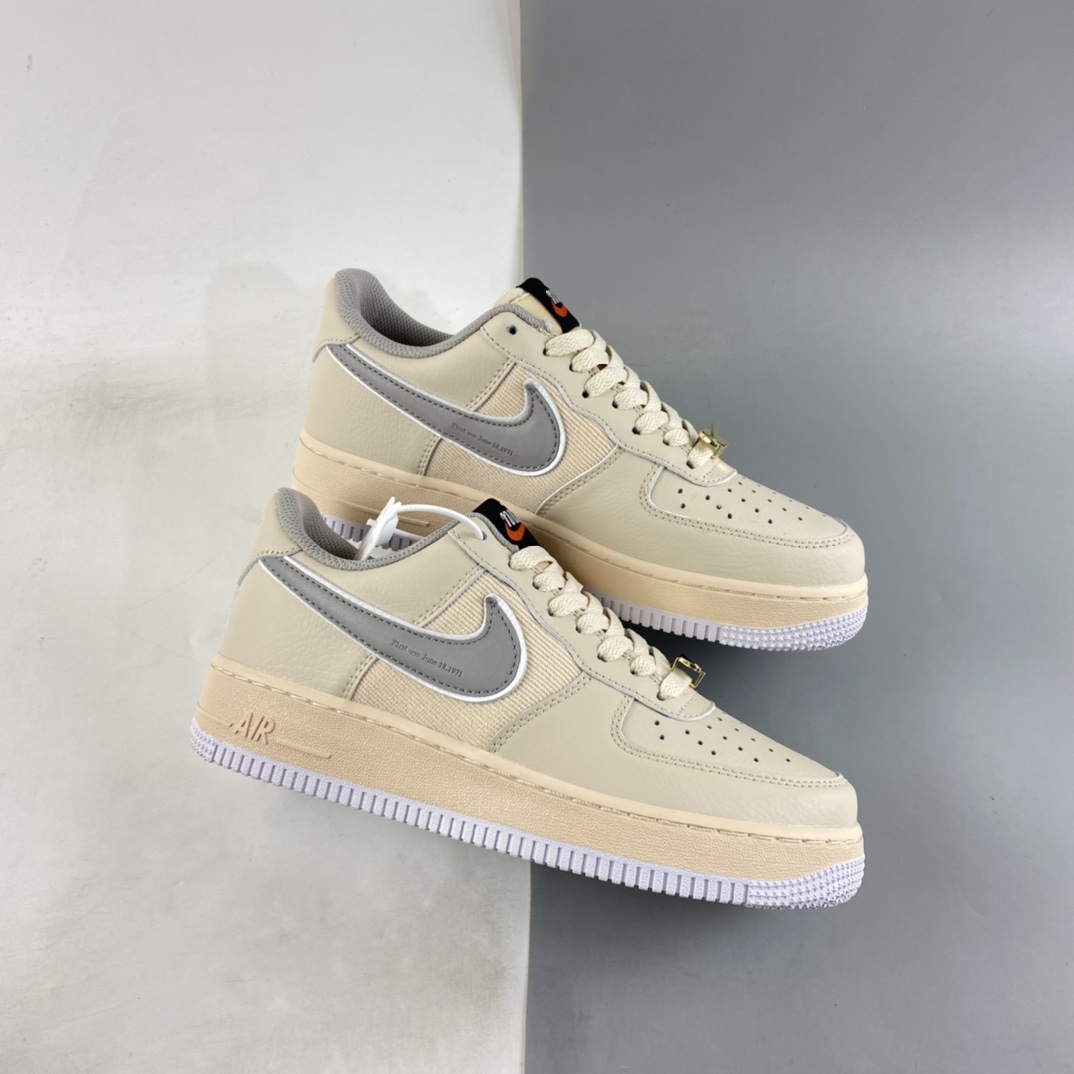 P220 NIKE Air Force 1’07 Low 米黄配色 空军一号3M反板鞋 DJ7015-991