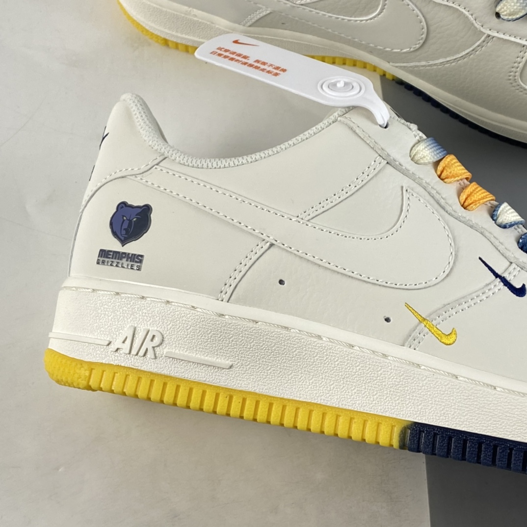 P260 NIKE Air Force 1’07 Low Su19 ”米蓝黄” 休闲板鞋 TN2569-307