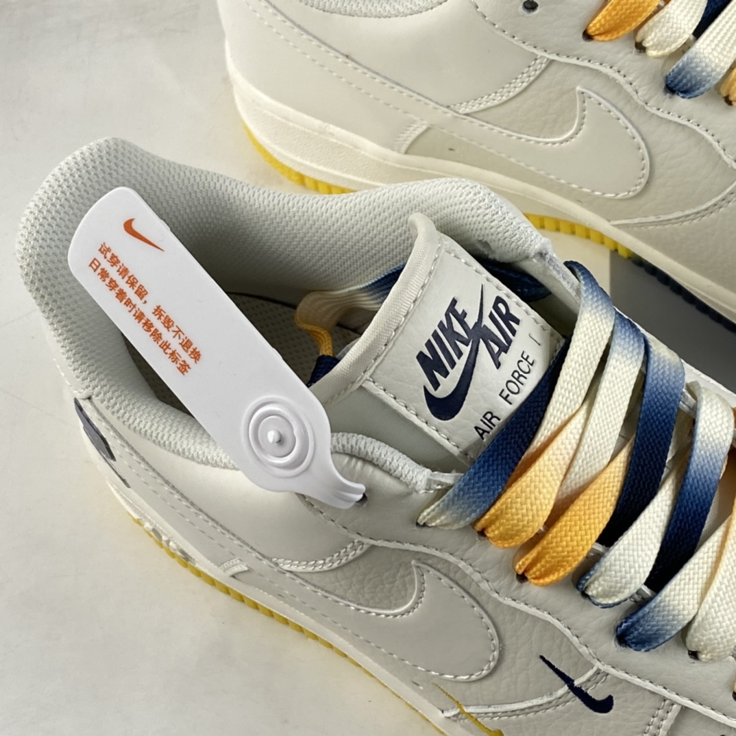 P260 NIKE Air Force 1’07 Low Su19 ”米蓝黄” 休闲板鞋 TN2569-307