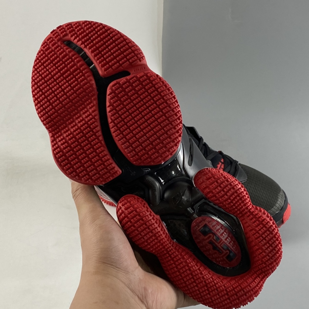 NIKE Lebron 19 EP ”Bred” black and red James 19 generation DC9340-001