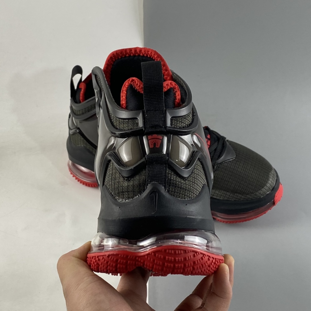 NIKE Lebron 19 EP ”Bred” black and red James 19 generation DC9340-001