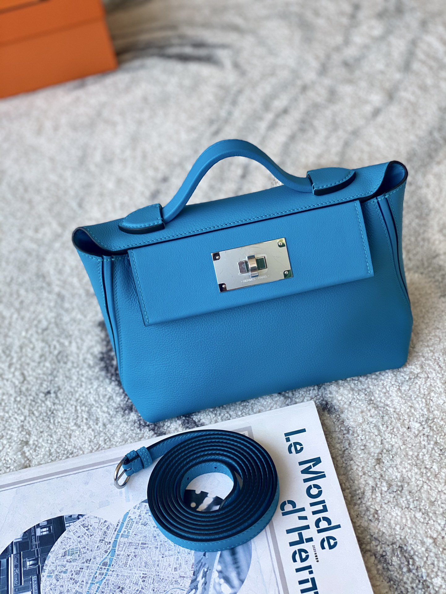 Hermes Kelly Bolsos de mano Piel de vaca Cuero Casual KL210268