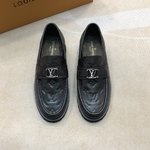 Louis Vuitton Shoes Plain Toe Cowhide Casual