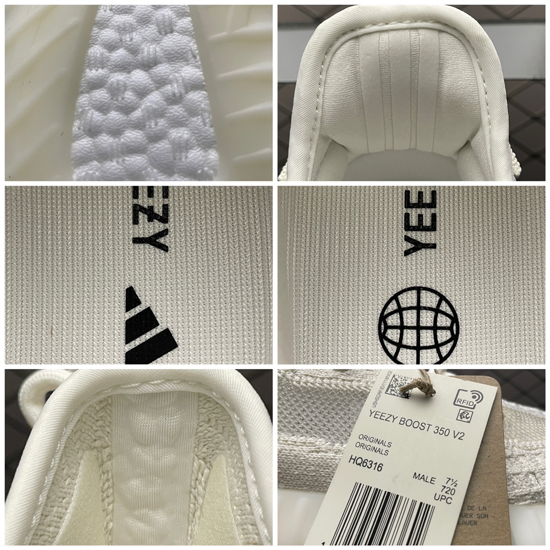 AD Adidas Yeezy Boost 350V2 "Pure Oat" Kanye Yeezy New Colorway 8