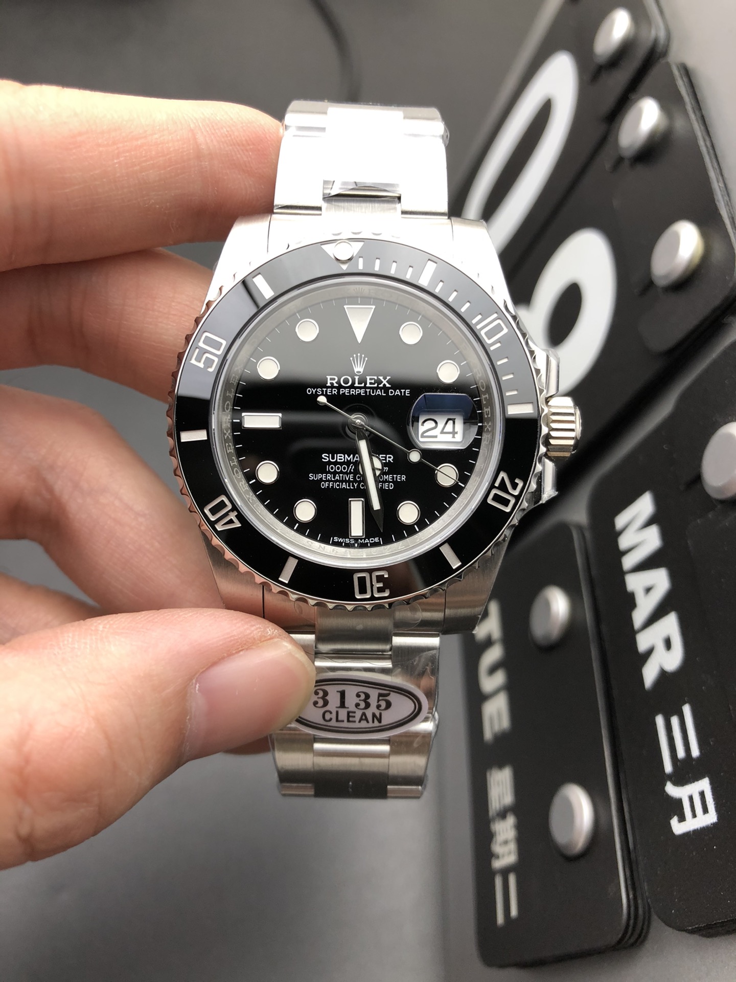 Rolex 3135黑鬼