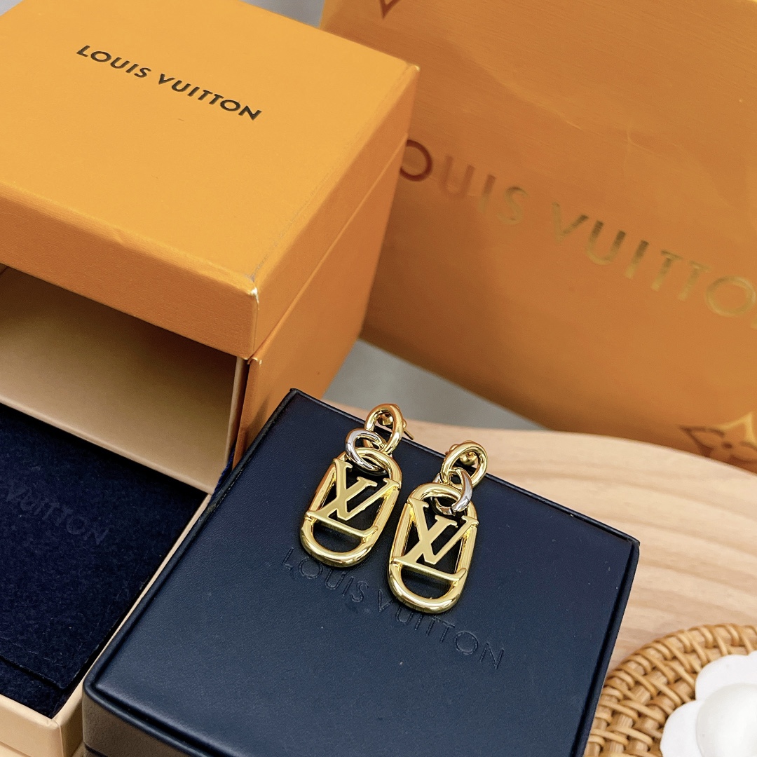 Louis Vuitton Jewelry Earring Vintage