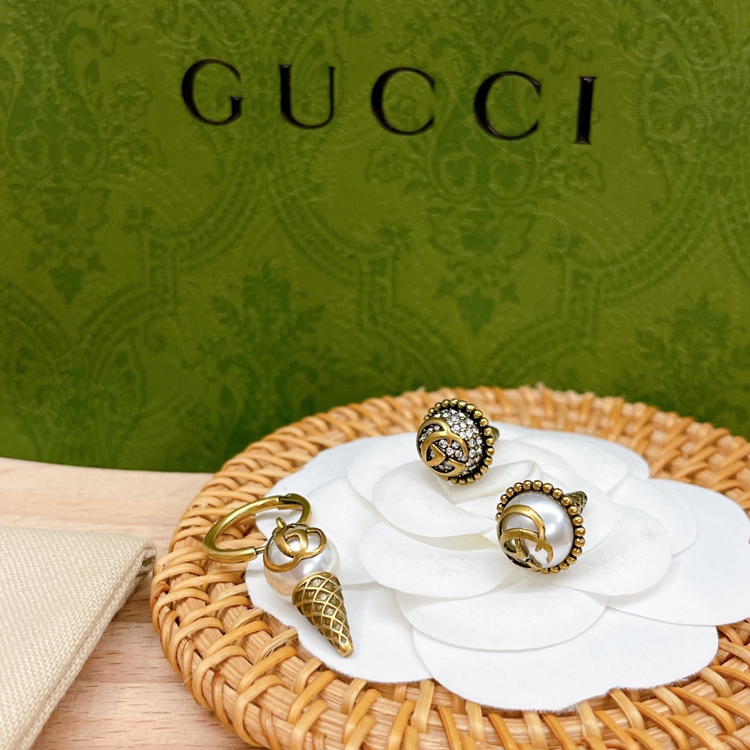 Gucci Wholesale
 Jewelry Earring Set With Diamonds