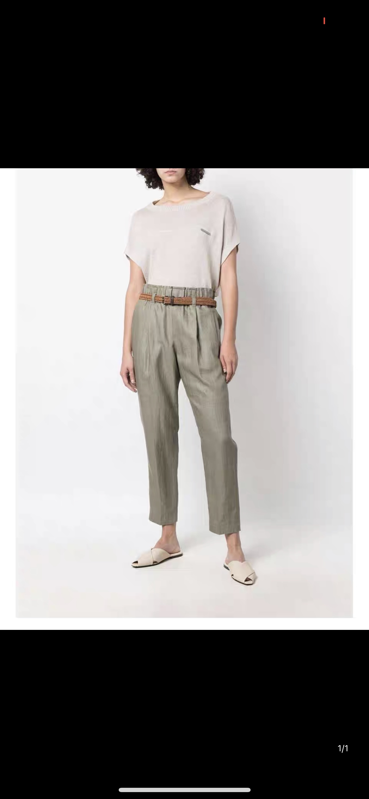 Brunello Cucinelli Sparkling Sequined Linen-Silk Blend Knit Top 2 i1646733750 5770 0
