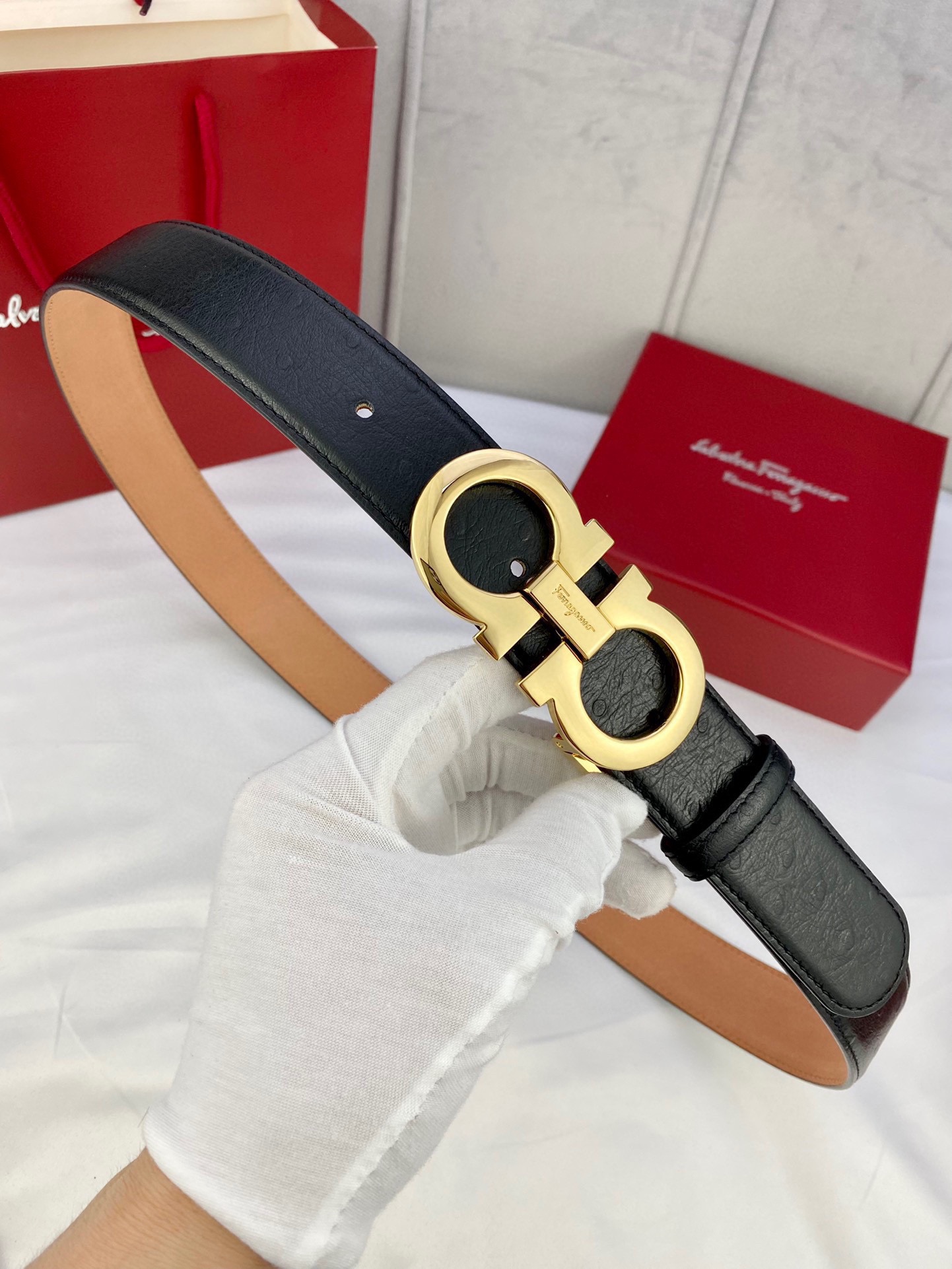 宽度3.5cmFerragamo菲拉