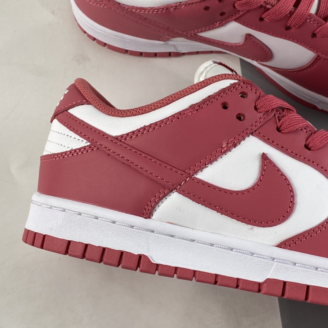 P300 NIKE Dunk Low“Raspberry Red”树莓红SB扣碎篮板时尚休闲板鞋 DD1503-111