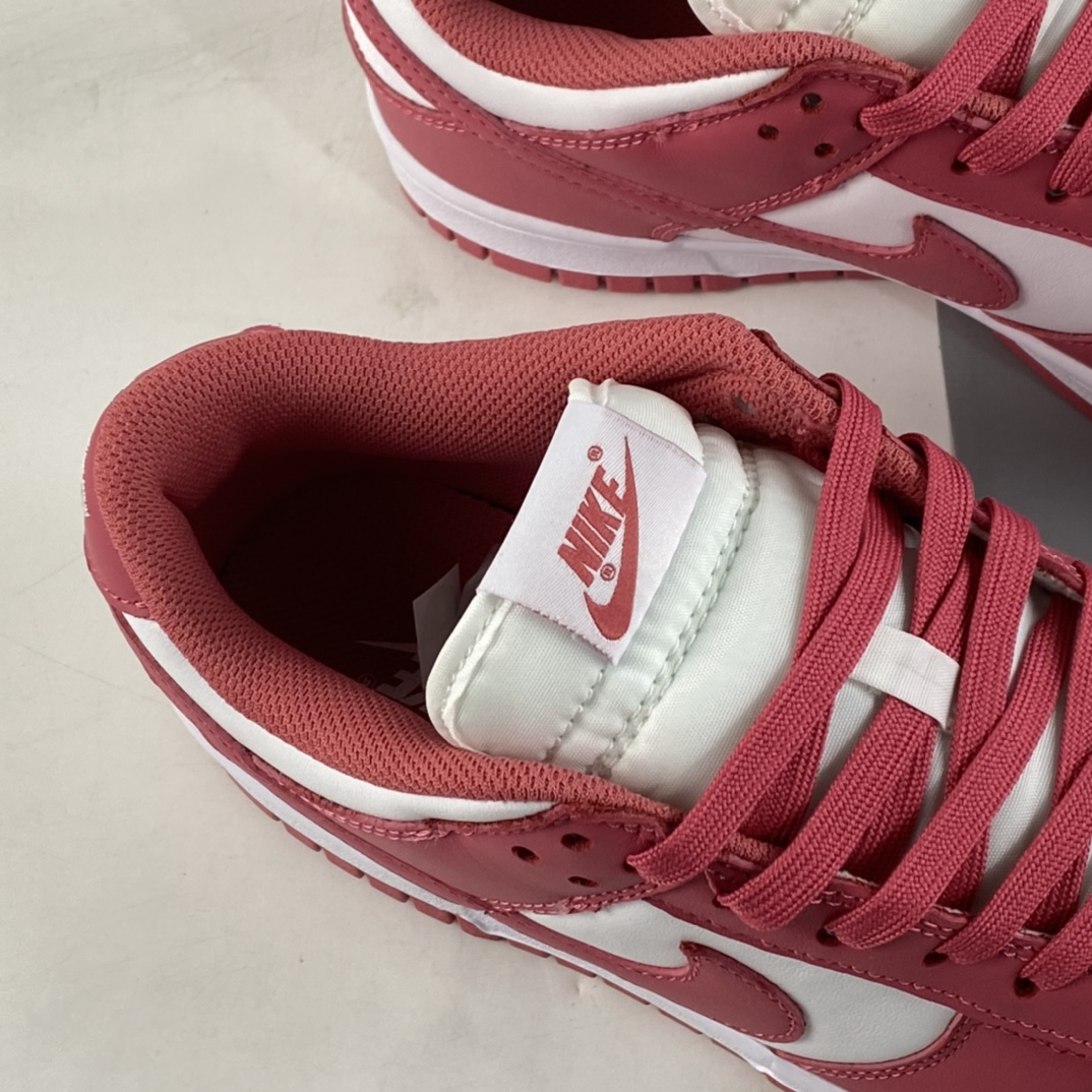 P300 NIKE Dunk Low“Raspberry Red”树莓红SB扣碎篮板时尚休闲板鞋 DD1503-111