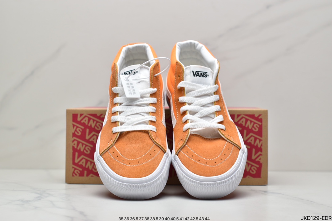 Vans VANS Sk8-Mid classic mid-top men's and women's casual sports sneakers