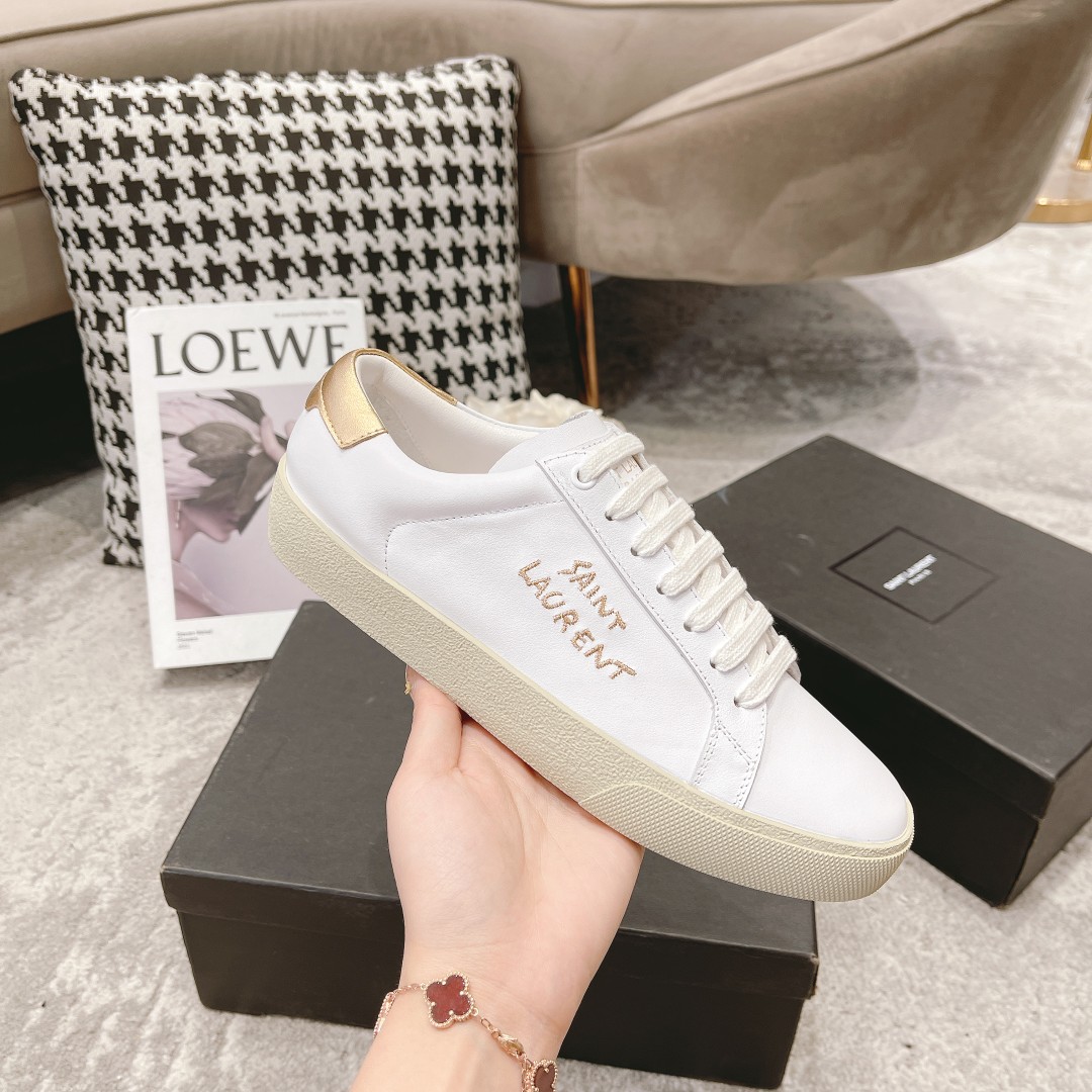 Luxury Saint Laurent St. Roland Sneakers: Italian Leather, Comfortable Fit, $552 - 图片 5