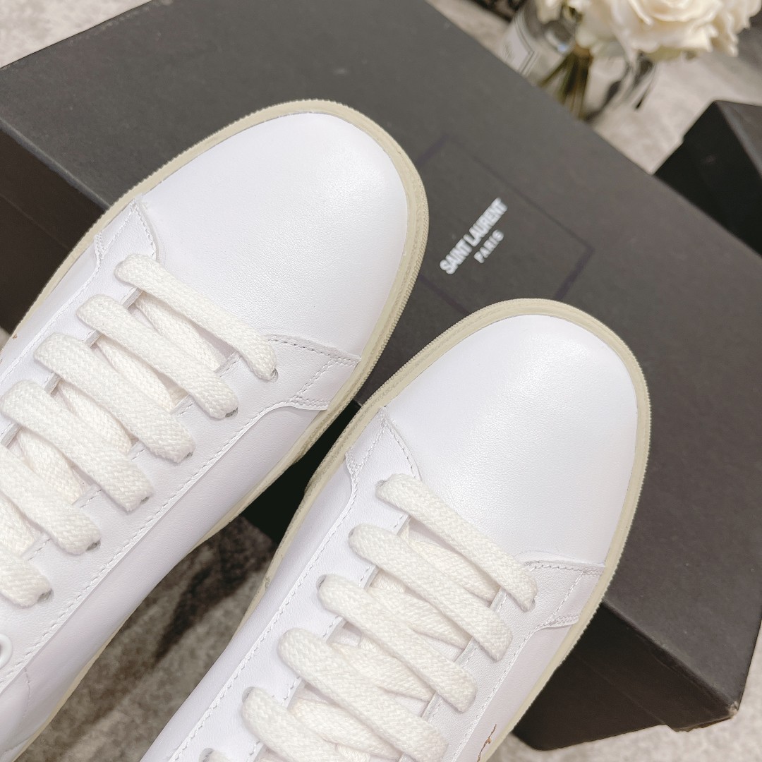 Luxury Saint Laurent St. Roland Sneakers: Italian Leather, Comfortable Fit, $552 - 图片 7