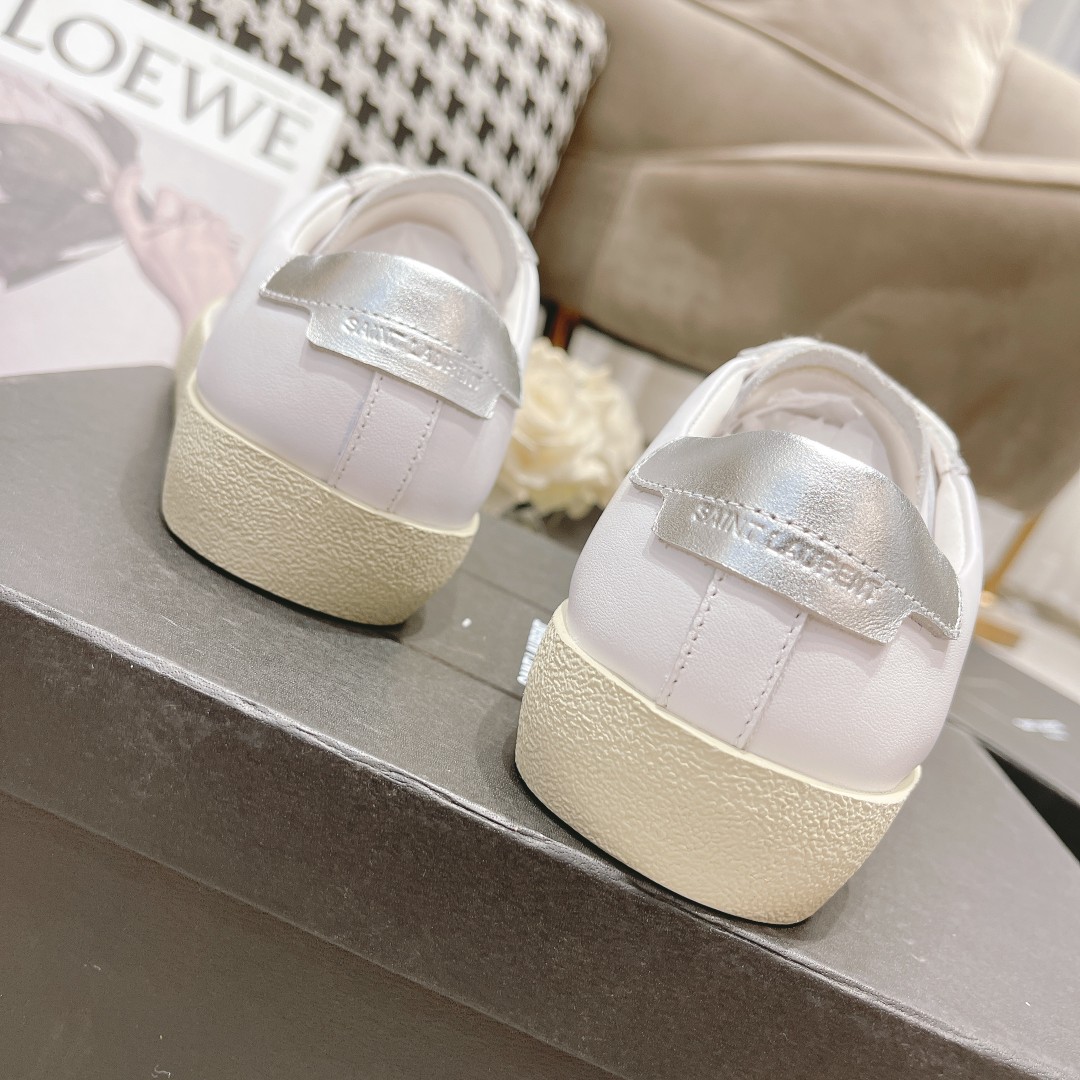 Luxury Saint Laurent St. Roland Sneakers: Italian Leather, Comfortable Fit, $552 - 图片 7