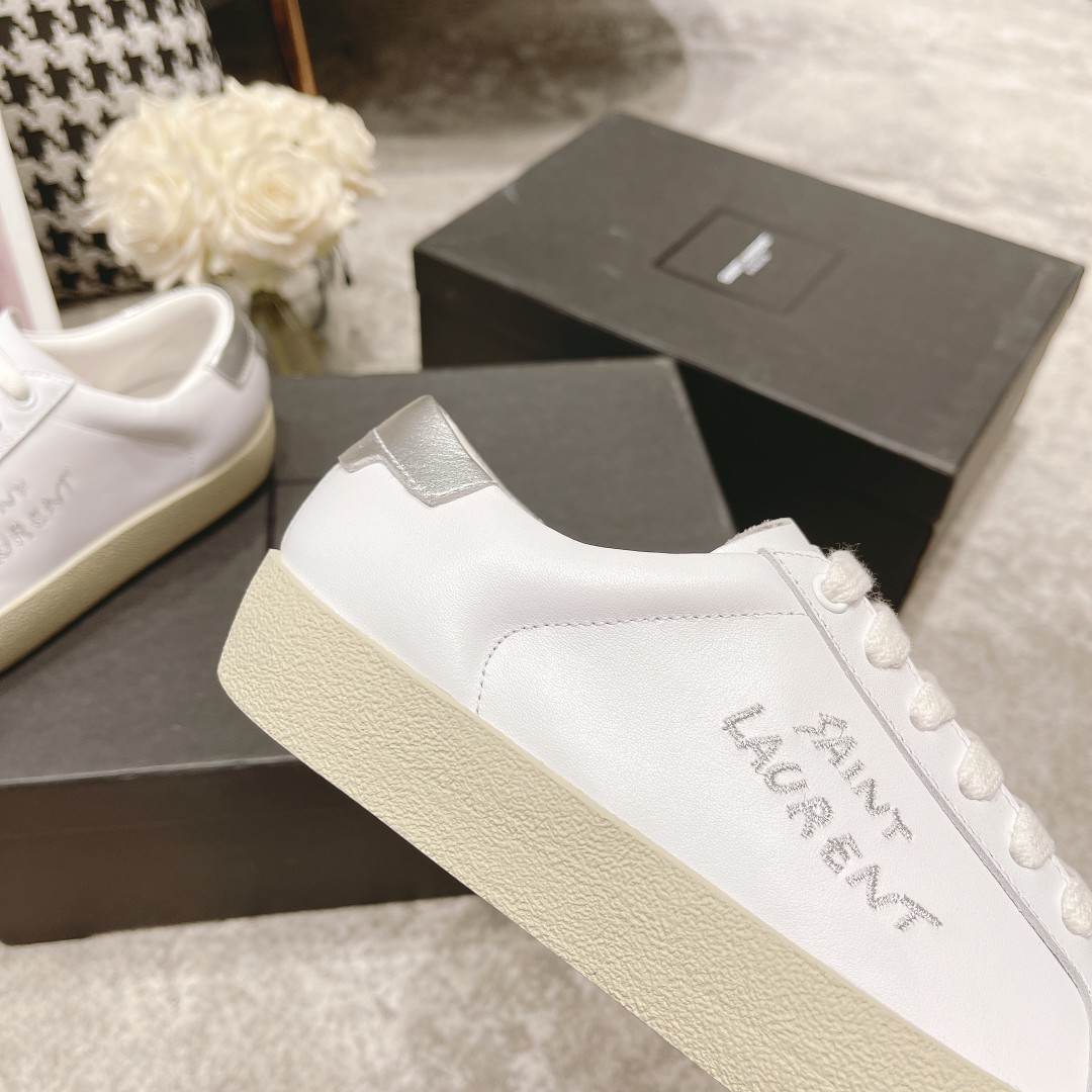 Luxury Saint Laurent St. Roland Sneakers: Italian Leather, Comfortable Fit, $552 - 图片 9